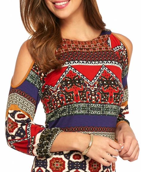 Cable & Gauge Tops - Cable & Gauge Cold Shoulder